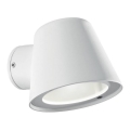 Ideal Lux - Vonkajšie nástenné svietidlo GAS 1xGU10/28W/230V IP43 biele