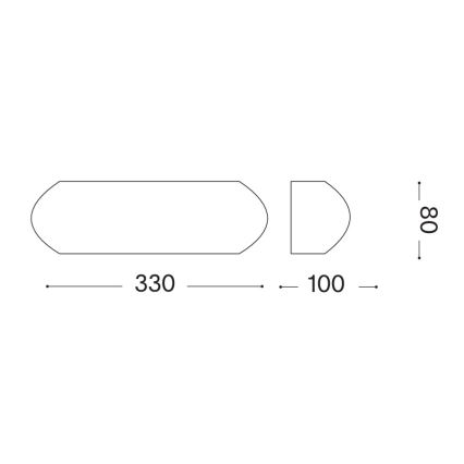 Ideal Lux - Vonkajšie nástenné svietidlo GIOVE 1xE27/60W/230V IP54 antracit