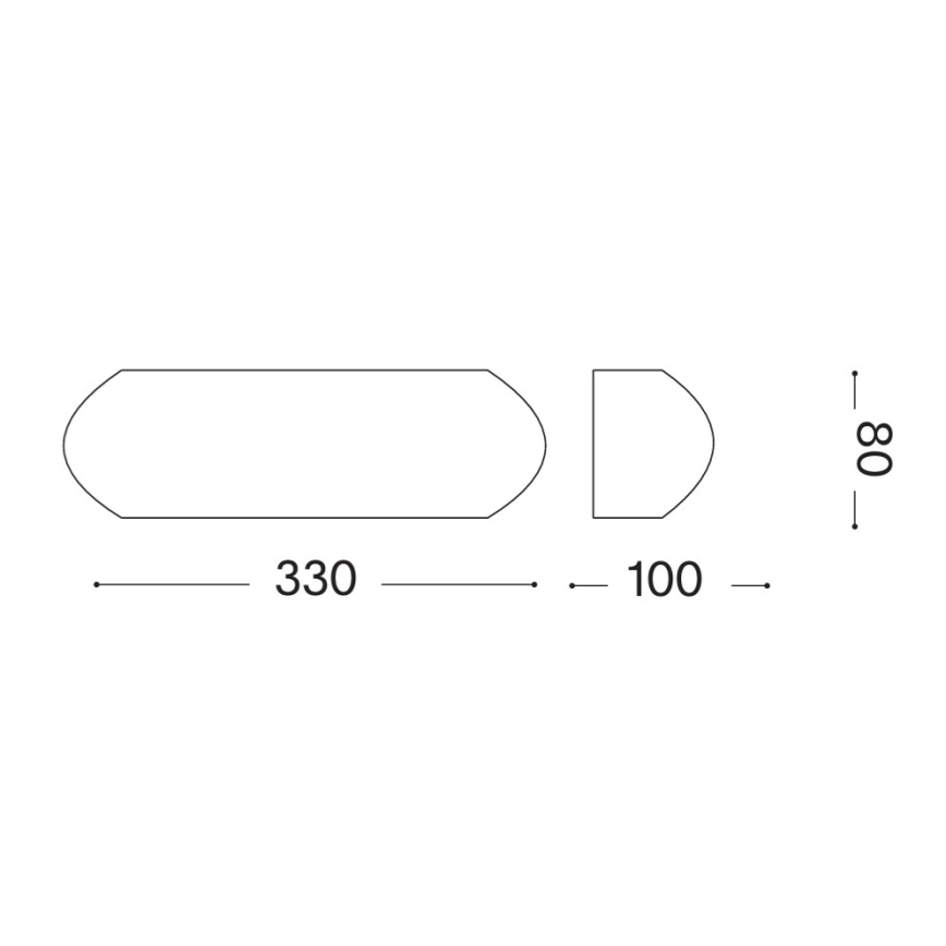 Ideal Lux - Vonkajšie nástenné svietidlo GIOVE 1xE27/60W/230V IP54 antracit