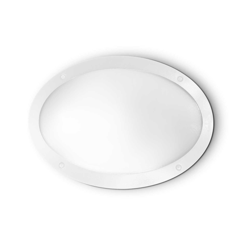 Ideal Lux - Vonkajšie nástenné svietidlo MADDI 1xE27/23W/230V IP66 biela