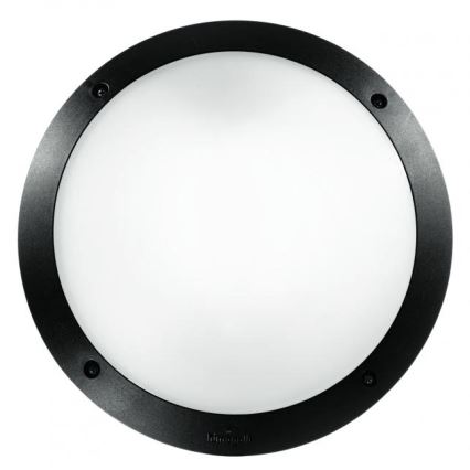 Ideal Lux - Vonkajšie nástenné svietidlo POLAR 1xE27/23W/230V IP66 čierne