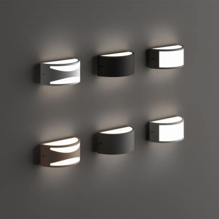 Ideal Lux - Vonkajšie nástenné svietidlo REX 1xE27/60W/230V IP44 hnedé