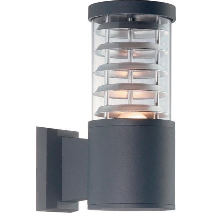 Ideal Lux - Vonkajšie nástenné svietidlo TRONCO 1xE27/42W/230V IP44 antracit