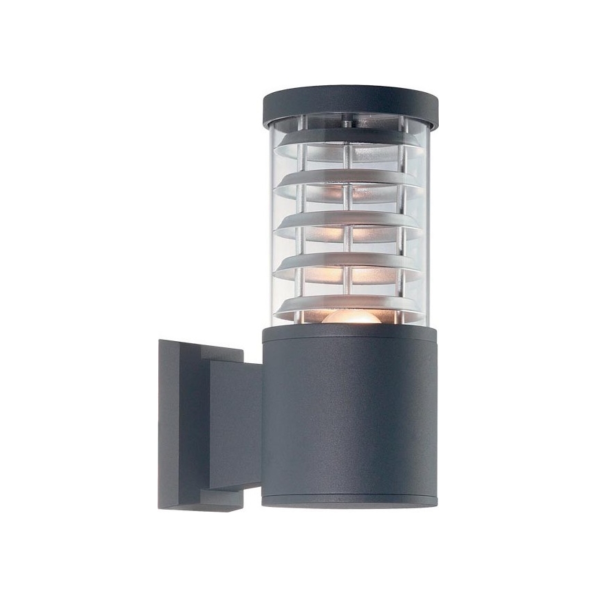 Ideal Lux - Vonkajšie nástenné svietidlo TRONCO 1xE27/42W/230V IP44 antracit