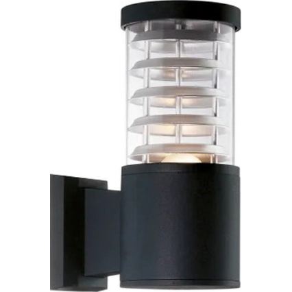 Ideal Lux - Vonkajšie nástenné svietidlo TRONCO 1xE27/42W/230V IP44 čierne