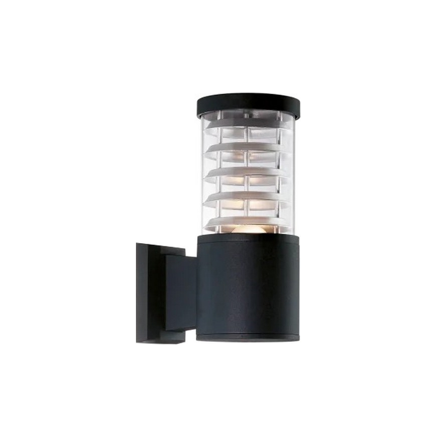 Ideal Lux - Vonkajšie nástenné svietidlo TRONCO 1xE27/42W/230V IP44 čierne