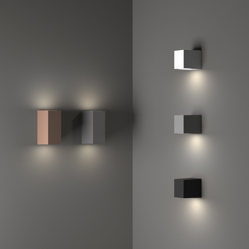 Ideal Lux - Vonkajšie nástenné svietidlo UP 1xG9/15W/230V IP44 antracit