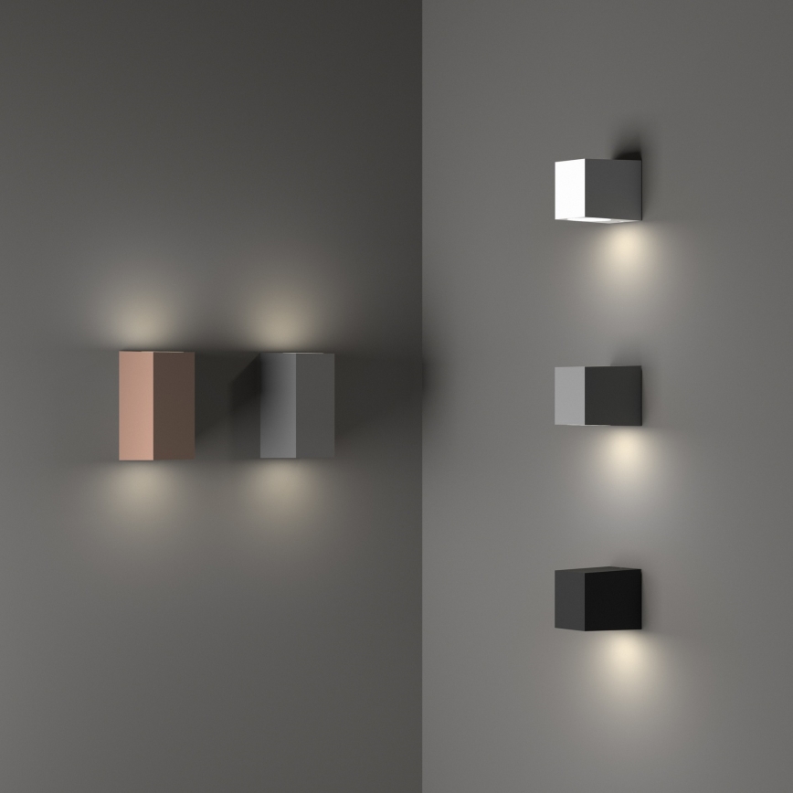 Ideal Lux - Vonkajšie nástenné svietidlo UP 2xG9/15W/230V IP44 hnedé