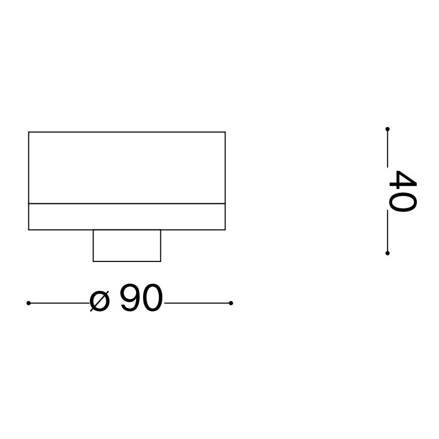 Ideal Lux - Vonkajšie stropné svietidlo CLIO 1xE27/42W/230V IP44 antracit