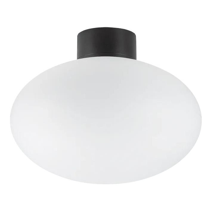 Ideal Lux - Vonkajšie stropné svietidlo CLIO 1xE27/42W/230V IP44 čierna
