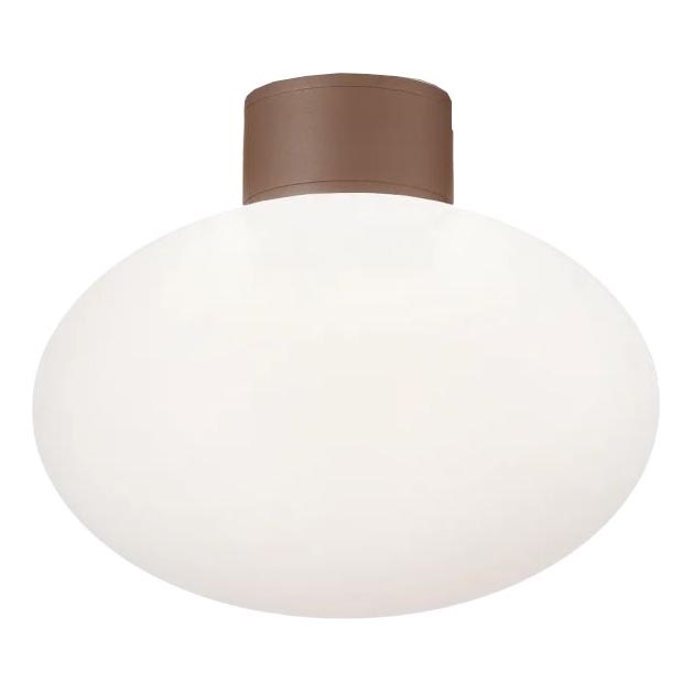 Ideal Lux - Vonkajšie stropné svietidlo CLIO 1xE27/42W/230V IP44 hnedá