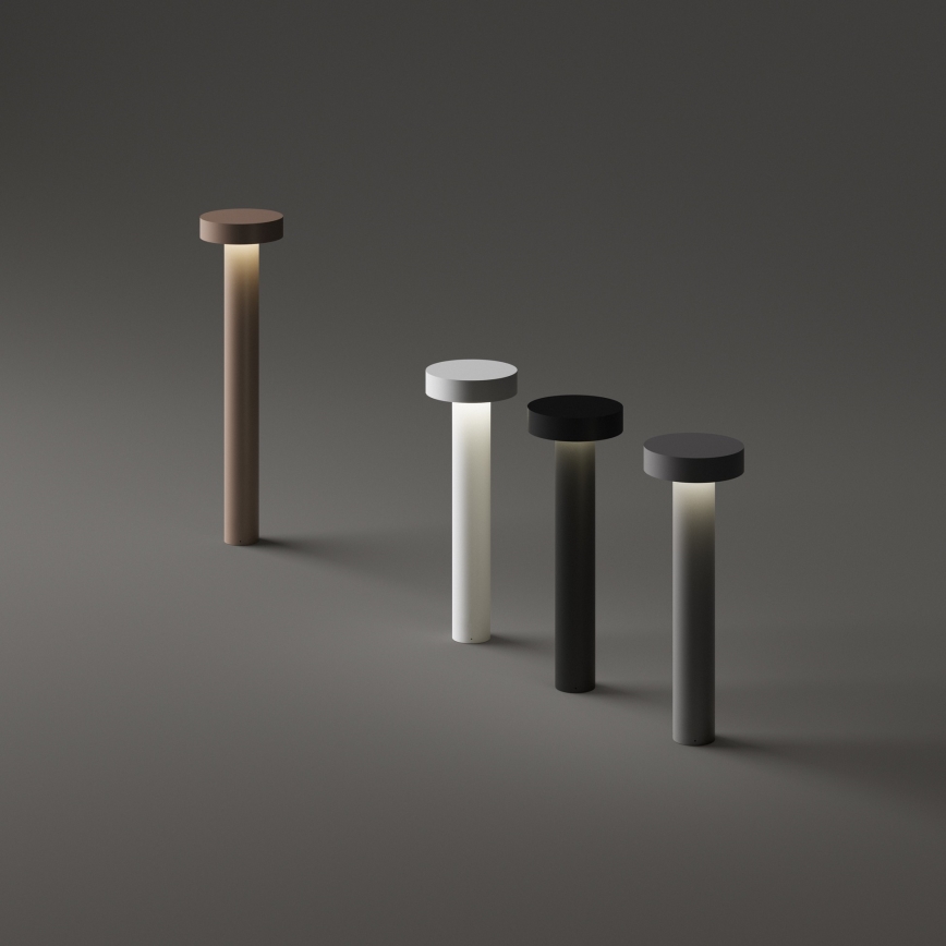 Ideal Lux - Vonkajšie svietidlo 4xG9/15W/230V 80 cm IP44 hnedé