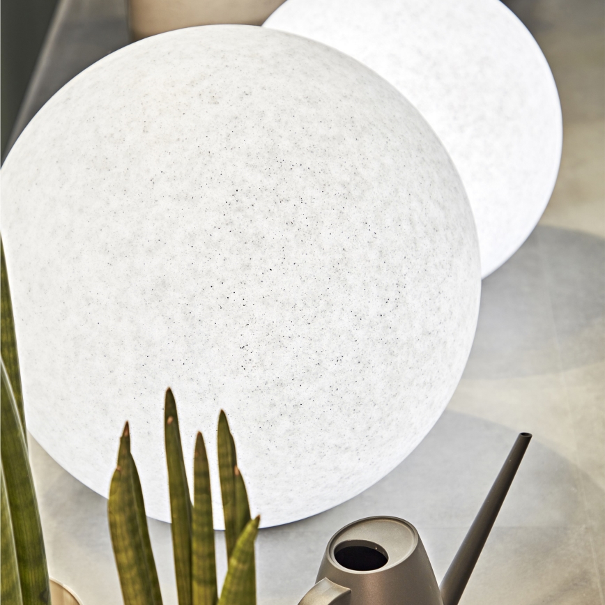 Ideal Lux - Vonkajšie svietidlo DORIS 1xE27/60W/230V Ø 78 cm IP44 sivé