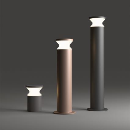 Ideal Lux - Vonkajšie svietidlo TORRE 1xE27/15W/230V 22 cm IP65 hnedé