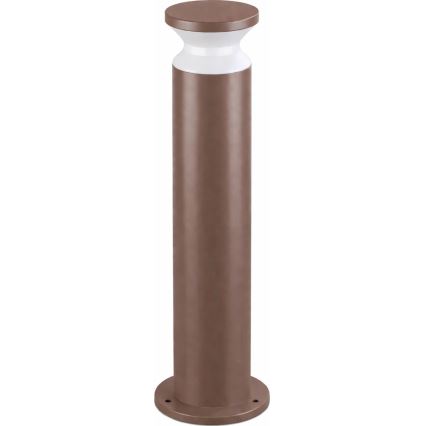 Ideal Lux - Vonkajšie svietidlo TORRE 1xE27/15W/230V 60 cm IP65 hnedé