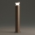 Ideal Lux - Vonkajšie svietidlo TORRE 1xE27/15W/230V 80 cm IP65 hnedé