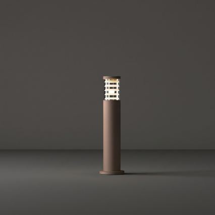 Ideal Lux - Vonkajšie svietidlo TRONCO 1xE27/42W/230V 60 cm IP65 hnedé