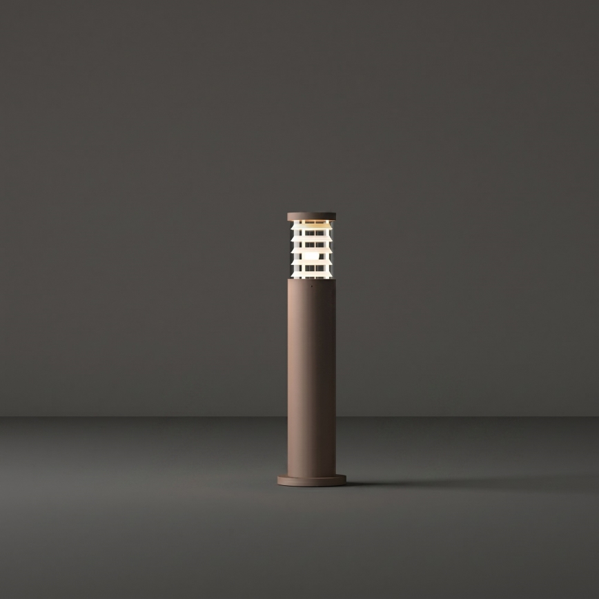 Ideal Lux - Vonkajšie svietidlo TRONCO 1xE27/42W/230V 60 cm IP65 hnedé