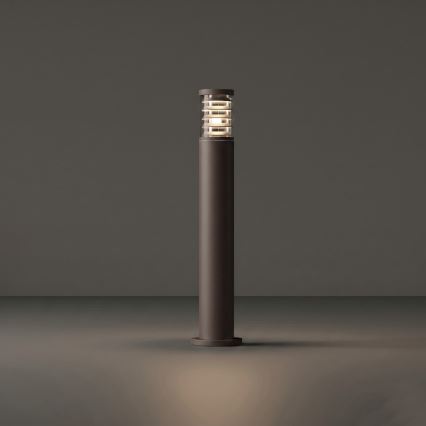 Ideal Lux - Vonkajšie svietidlo TRONCO 1xE27/42W/230V 80 cm IP65 hnedé