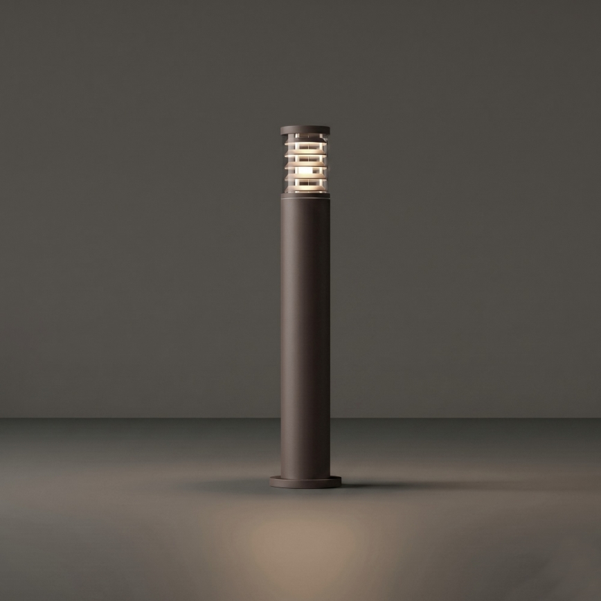 Ideal Lux - Vonkajšie svietidlo TRONCO 1xE27/42W/230V 80 cm IP65 hnedé