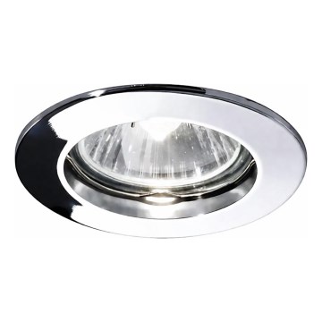 Ideal Lux - Zapustené svietidlo JAZZ 1xGU10/50W/230V pr. 7,7 cm lesklý chróm