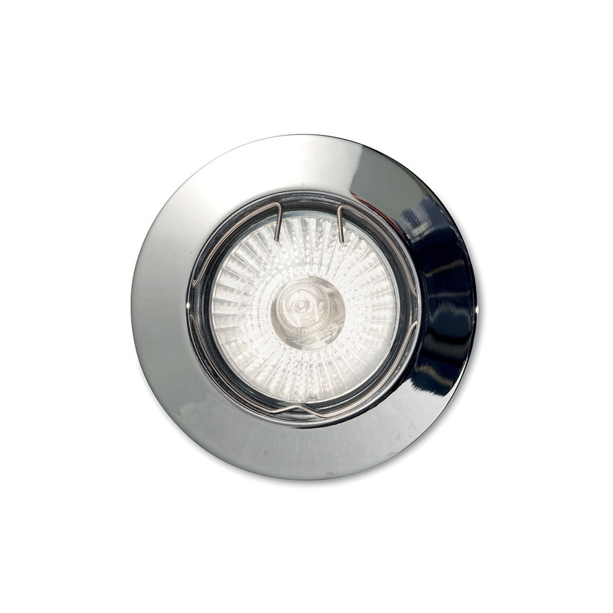 Ideal Lux - Zapustené svietidlo JAZZ 1xGU10/50W/230V pr. 7,7 cm lesklý chróm