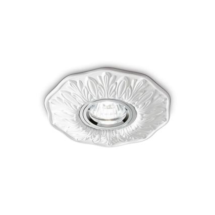 Ideal Lux - Zápustné svietidlo POLKA 1xGU10/50W/230V biela