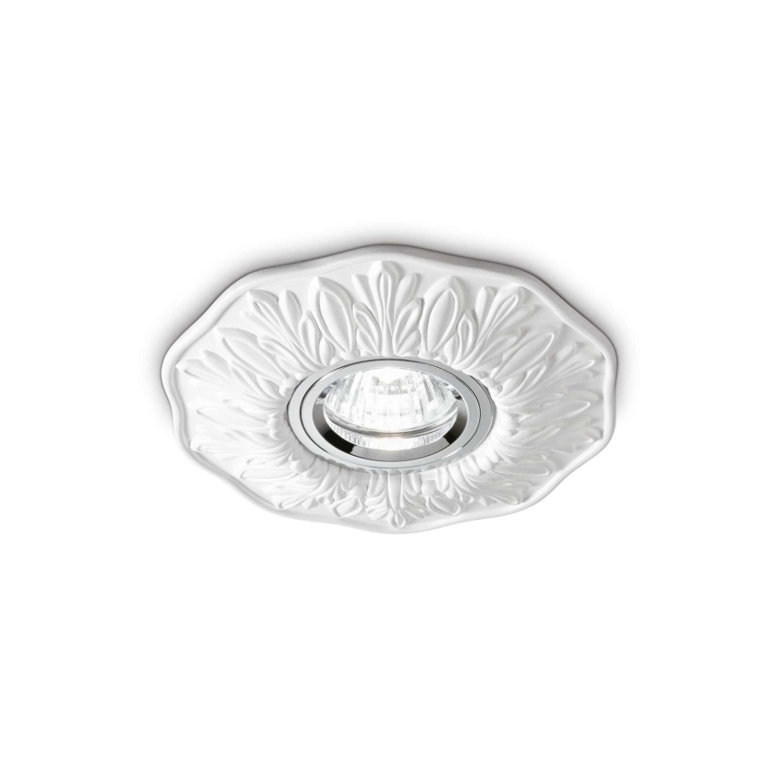 Ideal Lux - Zápustné svietidlo POLKA 1xGU10/50W/230V biela