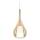 Ideal Lux - Závesný luster na lankách KALIQUE 1xE27/42W/230V, priemer 18 cm, dymovo-béžový