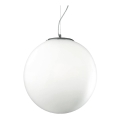 Ideal Lux - Závesný luster na lanku MAPA 1xE27/42W/230V priemer 40 cm biely