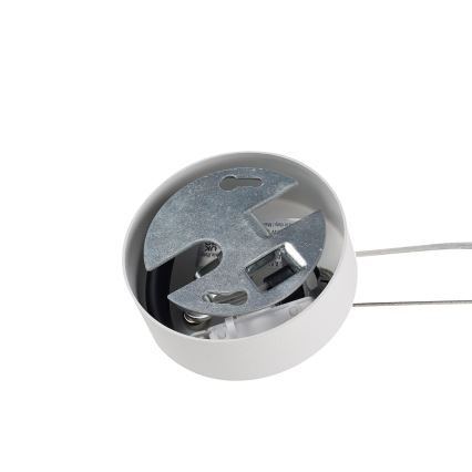 Ideal Lux - Závesný luster na lanku MAPA 1xE27/42W/230V priemer 40 cm biely