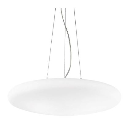 Ideal Lux - Závesný luster SMARTIES 3xE27/42W/230V 50 cm biela