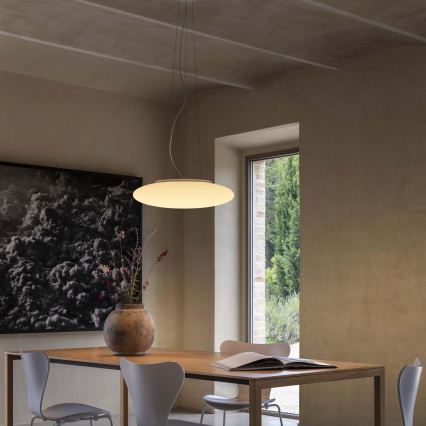 Ideal Lux - Závesný luster SMARTIES 3xE27/42W/230V 50 cm biela