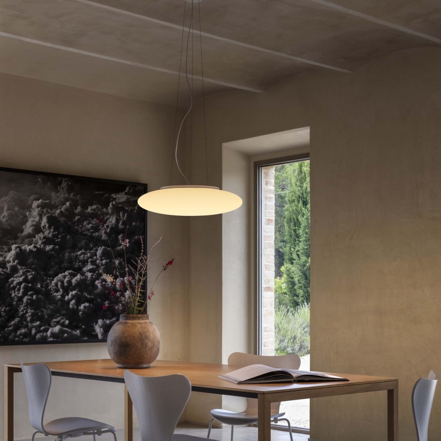 Ideal Lux - Závesný luster SMARTIES 3xE27/42W/230V 50 cm biela