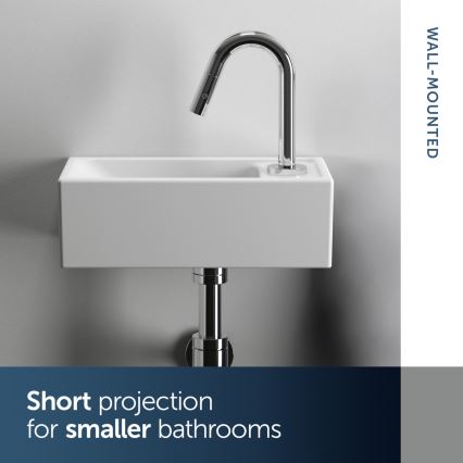 Ideal Standard E211201 - Závesné umývadlo I.LIFE S 37x21 cm keramika/biela