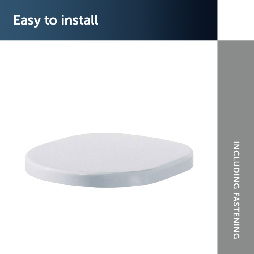 Ideal Standard K706101 - WC sedátko TONIC s mechanizmom SoftClose, biele