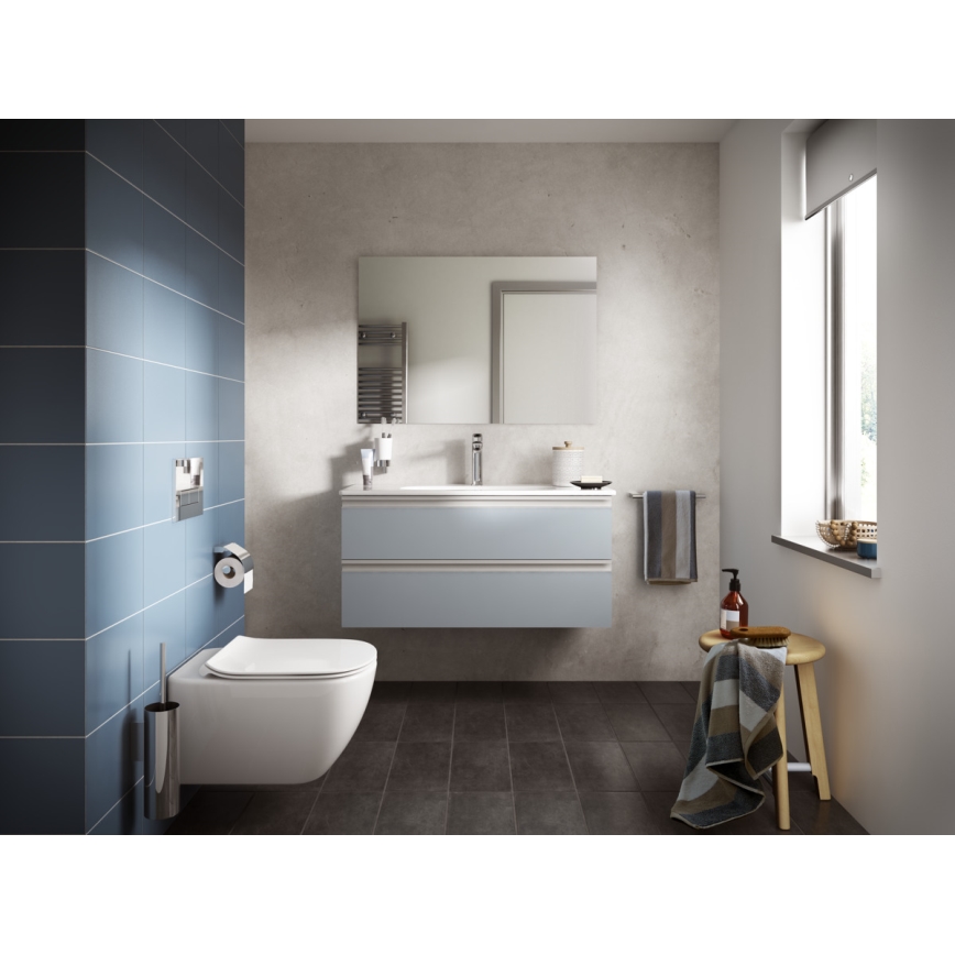Ideal Standard T354601 - Závesné WC s toaletným sedadlom SoftClose TESI keramika/biela
