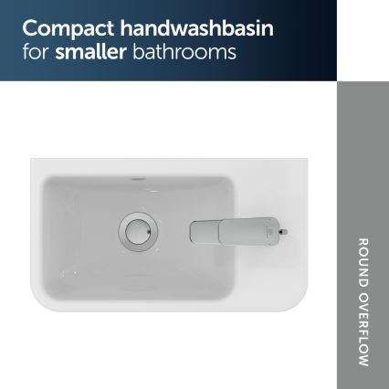 Ideal Standard T458601 -  Závesné umývadlo I.LIFE S 45x25 cm keramika/biela