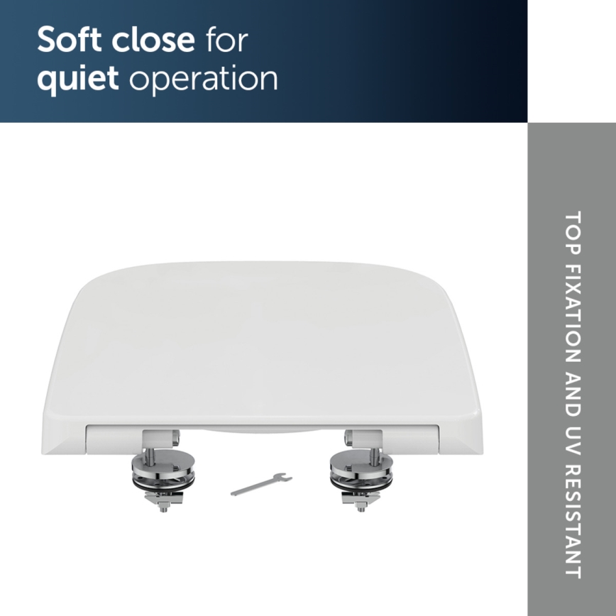 Ideal Standard T468301 - WC sedátko SoftClose I.LIFE B biele