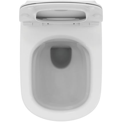 Ideal Standard T536001 - Závesné bezokrajové WC so sedátkom SoftClose TESI keramika/biela