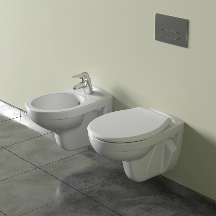 Ideal Standard V390601 - Viseča WC školjka EUROVIT keramika/bela