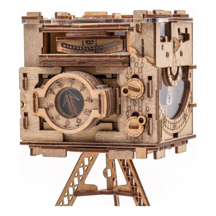 iDventure - Drevený hlavolam Úniková miestnosť Sherlock's Camera