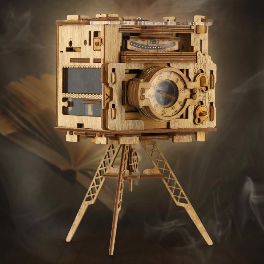 iDventure - Drevený hlavolam Úniková miestnosť Sherlock's Camera