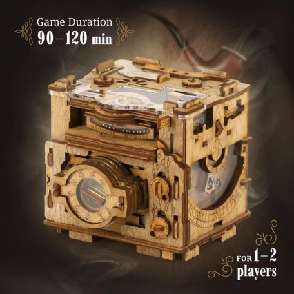 iDventure - Drevený hlavolam Úniková miestnosť Sherlock's Camera