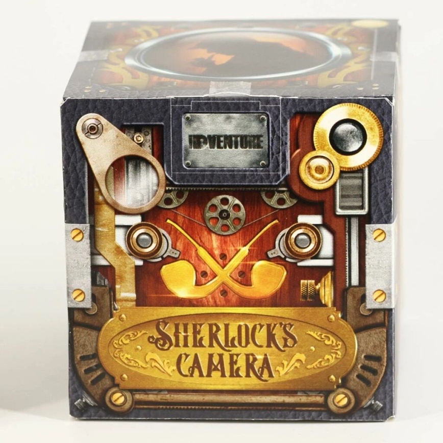 iDventure - Drevený hlavolam Úniková miestnosť Sherlock's Camera