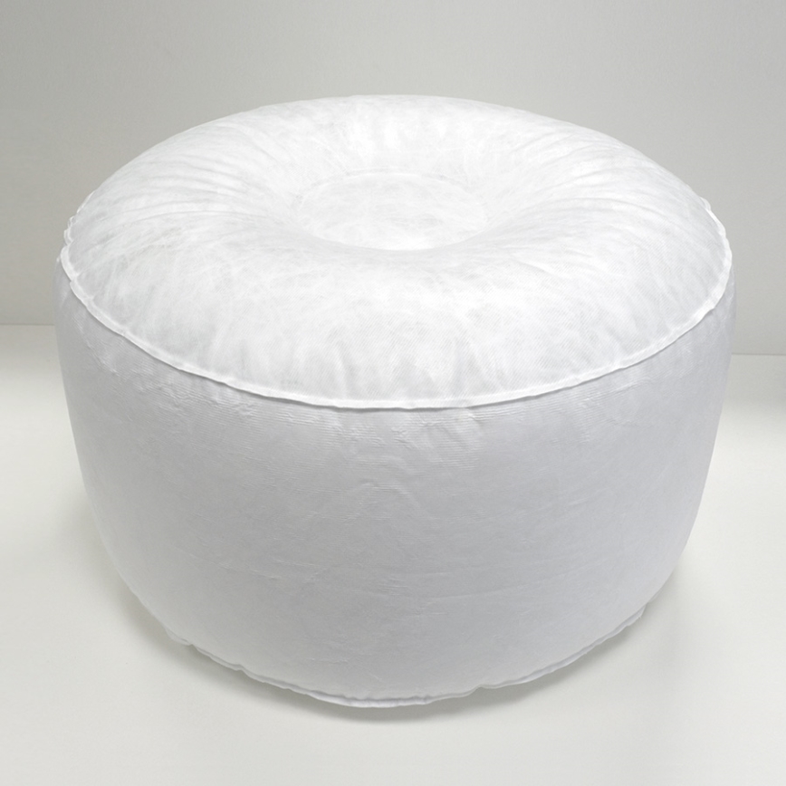 LED Nafukovací taburet s diaľkovým ovládačom LED/5V/60cm