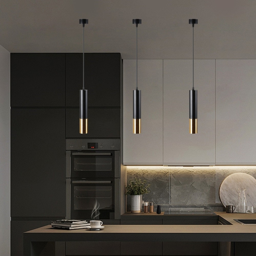 Luster na lanku PUNTO 1xGU10/9W/230V