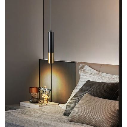 Luster na lanku PUNTO 1xGU10/9W/230V