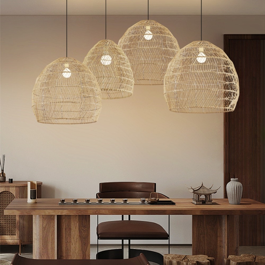 Závesný luster na lanku BOHO DELICADO, 1xE27/40W/230V, priemer 60 cm