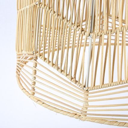 Luster na lanku PELO 1xE27/40W/230V pr. 50 cm ratan